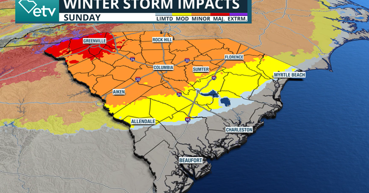 Ice storm threatens travel north of I-20 over weekend
