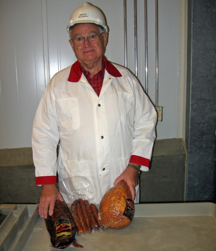 Roger Mandigo earned induction into the Meat Industry Hall of Fame for his invention of "restructured meats."