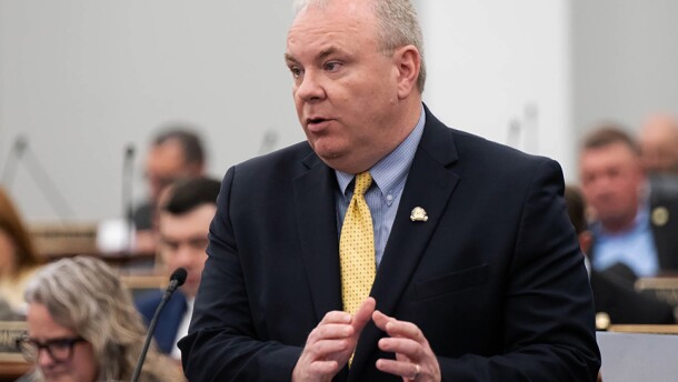 Rep. Jason Nemes sponsored the resolution to impeach Lexington Judge Julie Goodman.