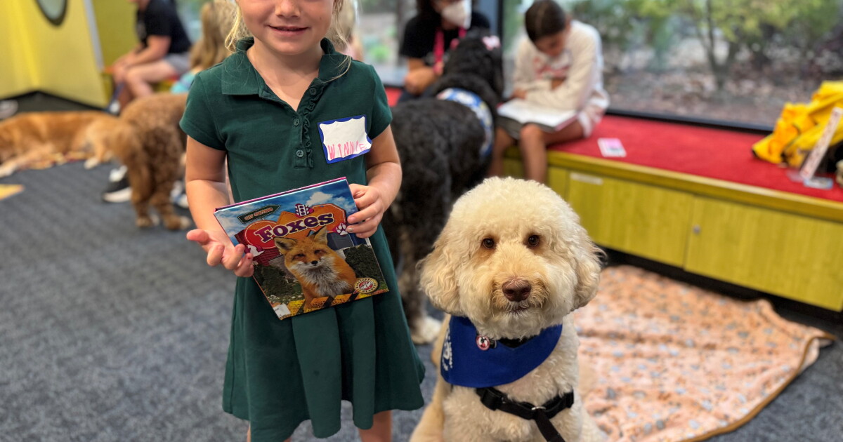 How therapy dogs are lending a helping paw for childhood literacy in Ventura County