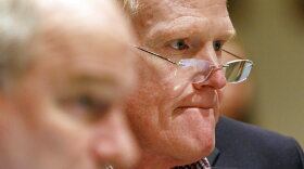 Alex Murdaugh listens during opening statements in his double murder trial at the Colleton County Courthouse in Walterboro, S.C, Wednesday, Jan. 25, 2023. (Grace Beahm Alford/The State via AP)