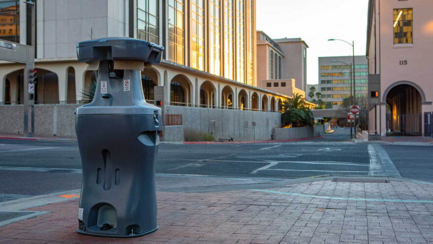 downtown handwashing