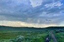 FILE - A Round Valley trail in the summer after a rain storm.