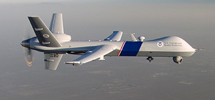 A second unmanned drone is being sent to patrol Texas' 1, 254-mile border with Mexico.