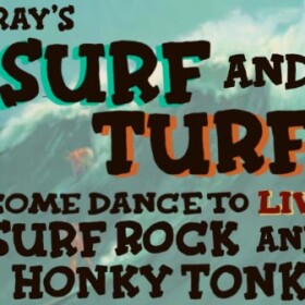 Banner for Ray's Surf and Turf in Highland Park.