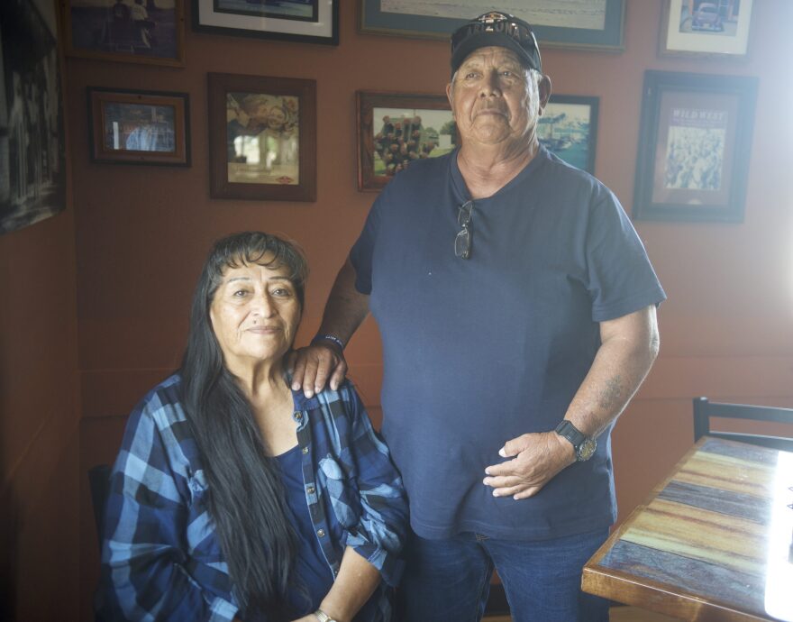 Arlene and Larry Juanico have advocated for years to expand RECA to include uranium workers on Laguna Pueblo.
