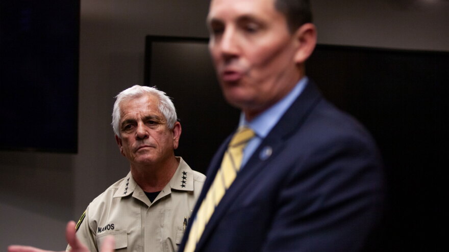 Sheriff Chris Nanos press conference shooting