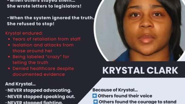 Krystal Clark has been incarcerated at the Women’s Huron Valley Correctional Facility for more than 13 years.