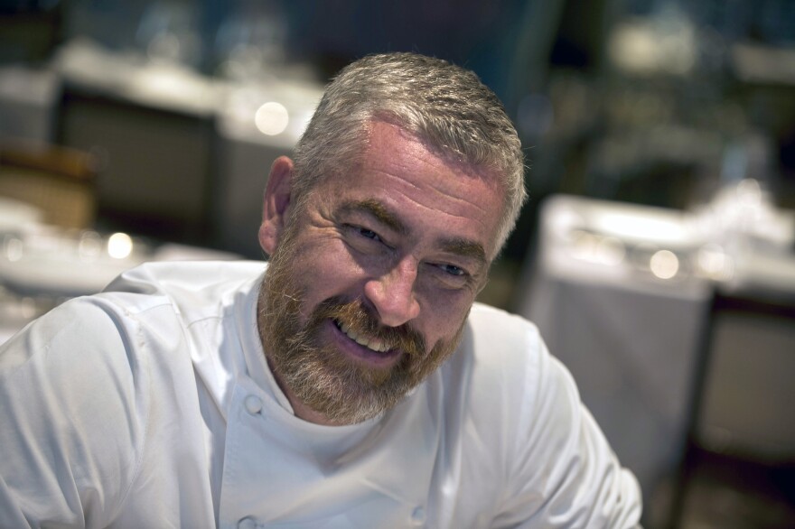 Brazilian chef Alex Atala at his D.O.M. restaurant in Sao Paulo, Brazil in 2013. Atala founded the ATA Institute to focus on food sustainability issues in the Amazon.