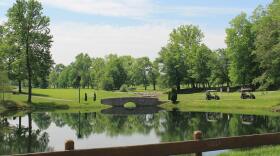 Raintree Country Club sits on more than 145 acres and includes a driving range and the largest banquet facility in the City of Green.