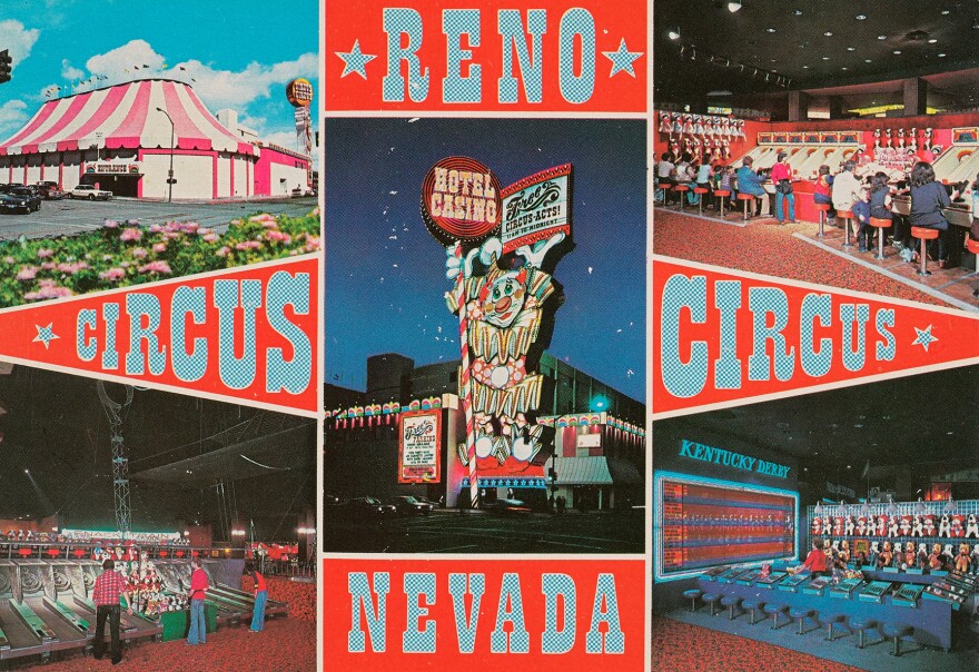 A postcard from Circus Circus, Reno