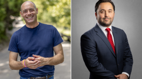 Greg Landsman, left, and Eric Conroy.