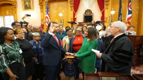 Rep. Sedrick Denson (D-Cincinnati) sworn into office in January.