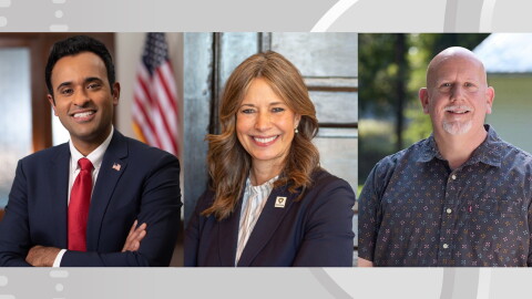 Ohio governor candidates Republican Vivek Ramaswamy, Democrat Dr. Amy Acton and Libertarian Don Kissick answer "Sound of Ideas" host Stephanie Haney's questions about what Ohioans want to know leading up to the 2026 gubernatorial election.