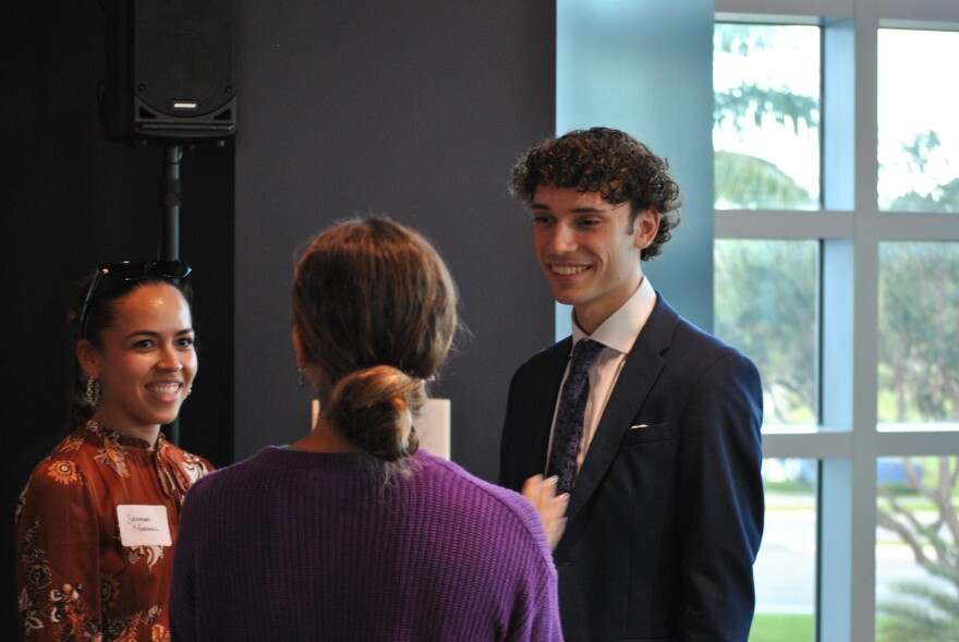 Tallahassee State College student and 20-year-old Jayden D'Onofrio is running for Florida Democratic Party Vice Chair.