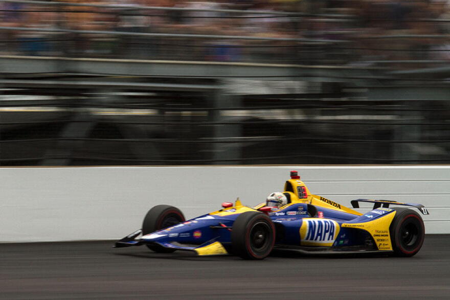 Alexander Rossi finished second in the 103rd running of the Indianapolis 500 on Sunday, May 26, 2019.