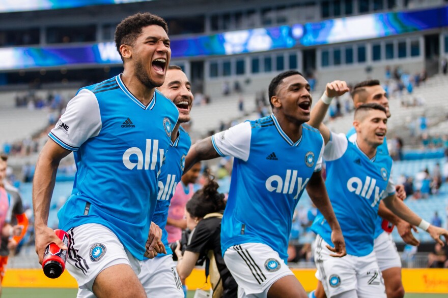 Charlotte FC scores fourth straight home win at Bank of America Stadium | WFAE 90.7 - Charlotte's NPR News Source