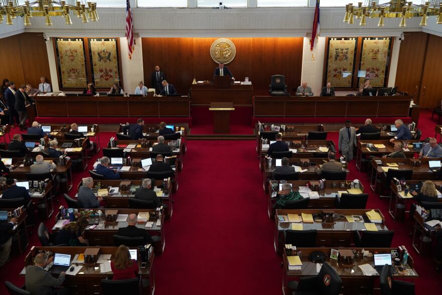 North Carolina state legislature on Thursday, Sept. 21, 2023. 