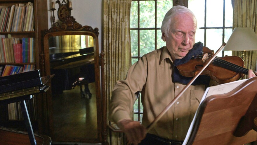 Photo from <em>The Rifleman's Violin,</em> directed by Sam Ball, Copyright Citizen Film 2015.