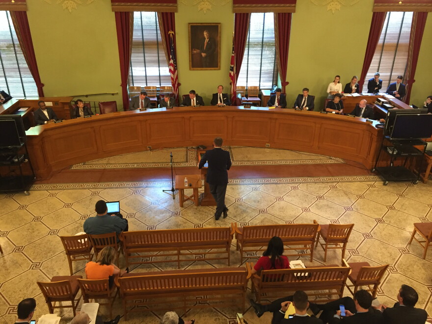 Ohio Senate Finance Committee hears final round of testimony before approving HB123, which went on to pass on the Senate floor. 