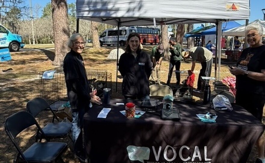 VOCAL - Voices of Change Animal League tent