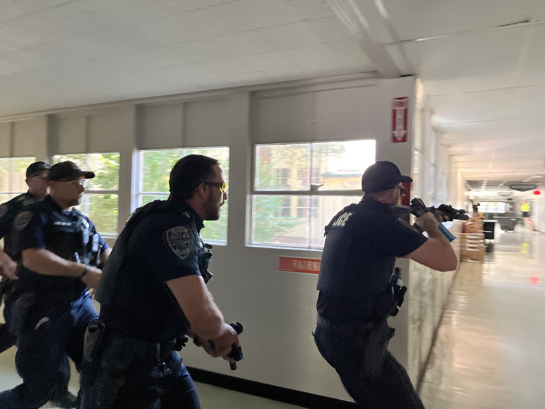 Chico police hold active shooter drill at elementary school | NSPR