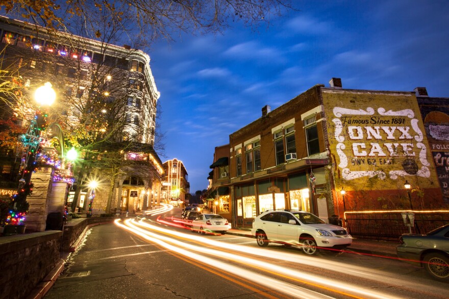 Even with a population of just over 2,000, Eureka Springs, Arkansas, is home to dozens of art galleries, lovely beds and breakfasts, and many annual festivals.