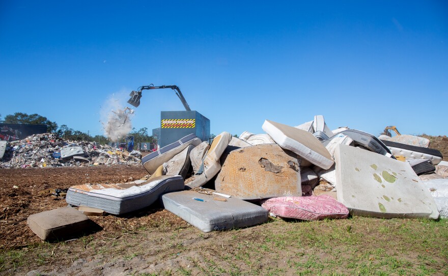 Tampa-area cities are collecting tons of hurricane debris. Where