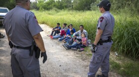 Migrants from Honduras apprehended by Border Patrol