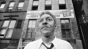 FILE - Bayard Rustin, leader of the March on Washington, poses for a photo Aug. 1, 1963, in New York. Black LGBTQ+ political representation has grown by 186% since 2019, according to a 2023 report by the LGBTQ+ Victory Institute. These leaders stand on the shoulders of civil rights leaders such as Rustin. (AP Photo/Eddie Adams, File)