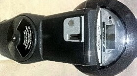 A non-functioning downtown Tulsa parking meter