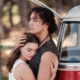 New Canon Theatre's production of Romeo and Juliet. Actors Celeste Legrange and