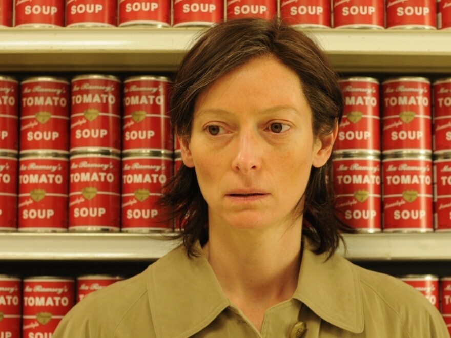 Actor Tilda Swinton plays the mother of a child who commits a horrific crime in the film <em>We Need To Talk About Kevin</em>.