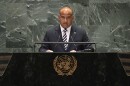 FILE - President of Nauru David Ranibok Adeang addresses the 79th session of the United Nations General Assembly, Sept. 24, 2024. (AP Photo/Pamela Smith, File)