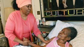 Jackson resident Cathy Moore, 71, has given daily care to her mother, Willie Mae Dunlap, for several years. (The Detroit News photo by Clarence Tabb)