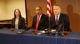 Jay S. Tabb, Jr. (far right) heads the FBI's Seattle office.