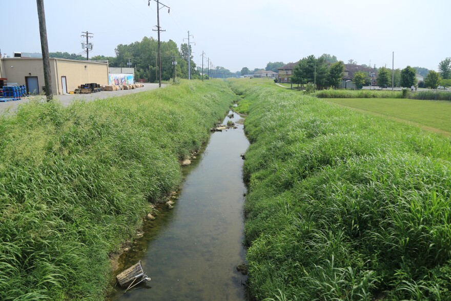 Canoe Creek is polluted with PFAS chemicals state officials say likely came from Shamrock Technologies.