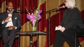 Susan interviews Andre Perry in front of a live audience at NOCCA.