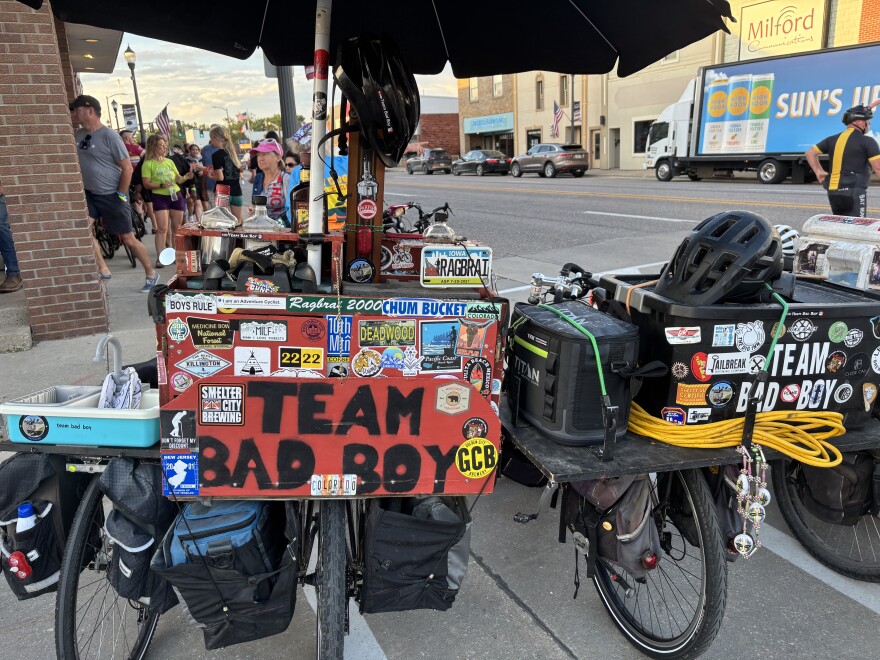 RAGBRAI bicycling