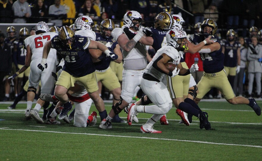 Highlights from the first half of the FCS national championship game in Nashville on Monday, Jan. 5, 2026, between Illinois State and Montana State.