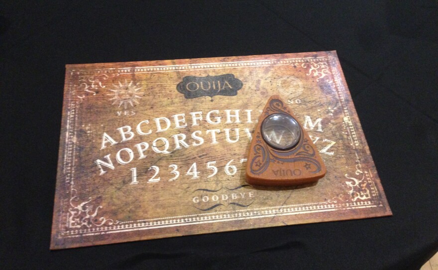 A Ouija board