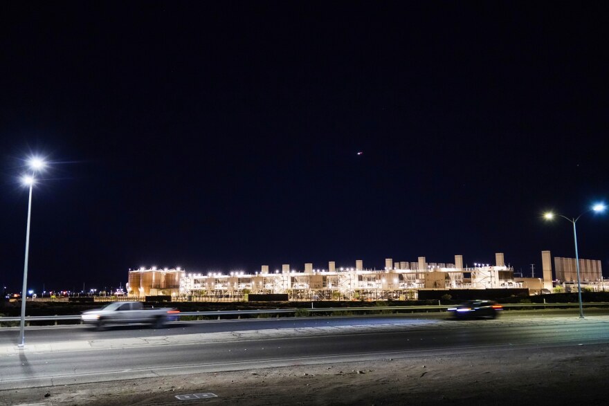 The exterior of a Google Data Center is shown, Thursday, April 2, 2026, in Henderson, Nev.