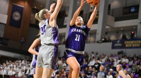 Meghan Lamanna of the University of Scranton takes a shot against New York University on Thursday in the Final Four.