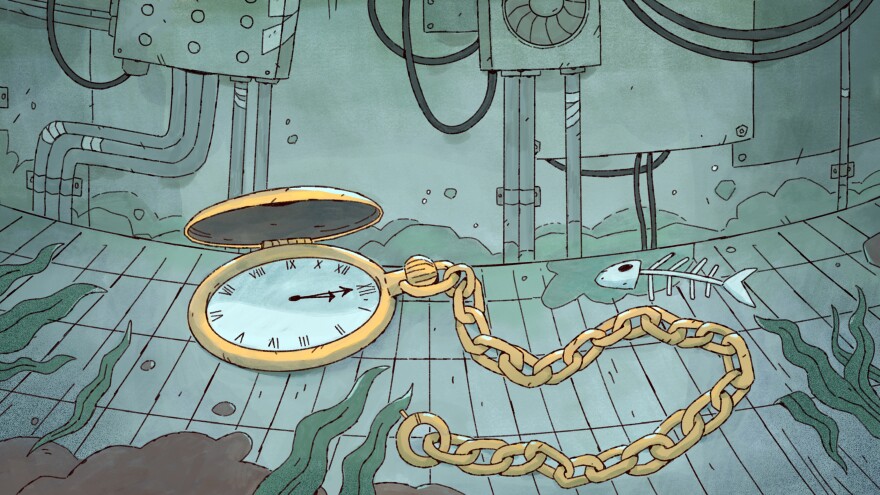 A gold pocket watch, a mutant machine, and a climate-ravaged Boston. Aren’t you already intrigued?
