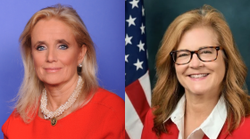 U.S. Rep. Debbie Dingell (left) and her challenger for the 6th Congressional District, Heather Smiley.