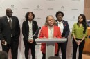 Charlotte Mayor Vi Lyles held a news conference to push back against City Council member Victoria Watlington’s claims of unethical behavior.