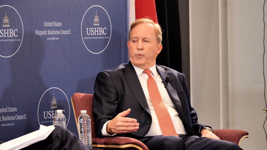 Texas Attorney General and Republican U.S. Senate candidate Ken Paxton, September 28, 2026.
