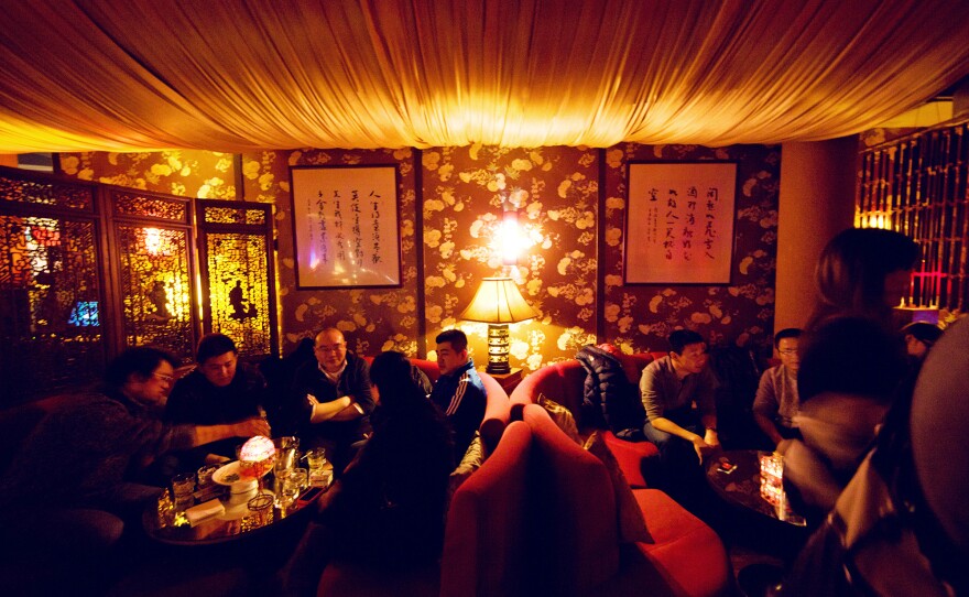 A lounge inside the JZ Club, which also has its own music school and riverfront festival.