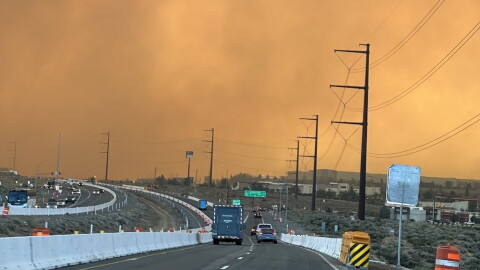 Wildfire smoke contains concentrations of air pollutants that can negatively impact human health.