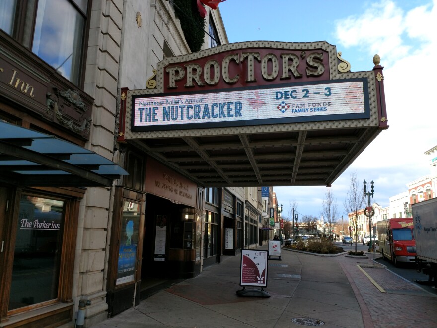 The marquee outside Proctors in Schenectady (file photo)